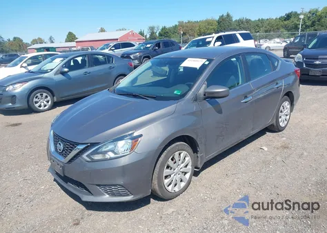 2016 Nissan Sentra Sv из США, поврежденный, VIN 3N1AB7AP8GY238944